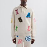 Axel Arigato Blek Beige Inferno Monogram Pologenser