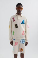 Axel Arigato Blek Beige Inferno Monogram Pologenser