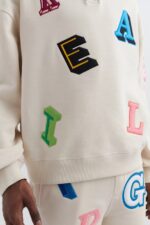 Axel Arigato Blek Beige Inferno Monogram Pologenser - Bilde 4