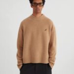 Axel Arigato Camel Beige Utover Genser