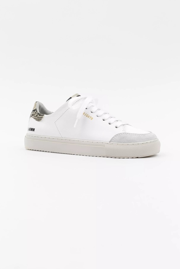 axel_arigato_clean_90_trippeldyr_hvit_slange_svart.jpg Axel Arigato Clean 90 Trippeldyr Hvit Slange Svart - Bilde 1