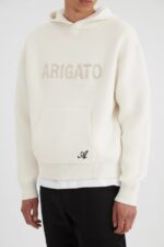 Axel Arigato District Hettegenser Ecru - Bilde 4