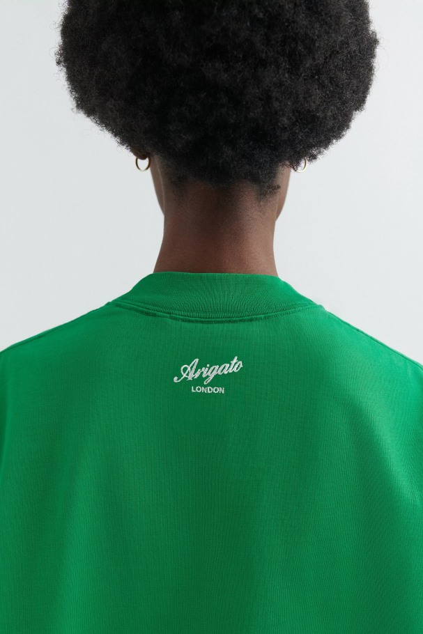 Axel Arigato Formel Oversized T-skjorte Jolly Green - Bilde 4
