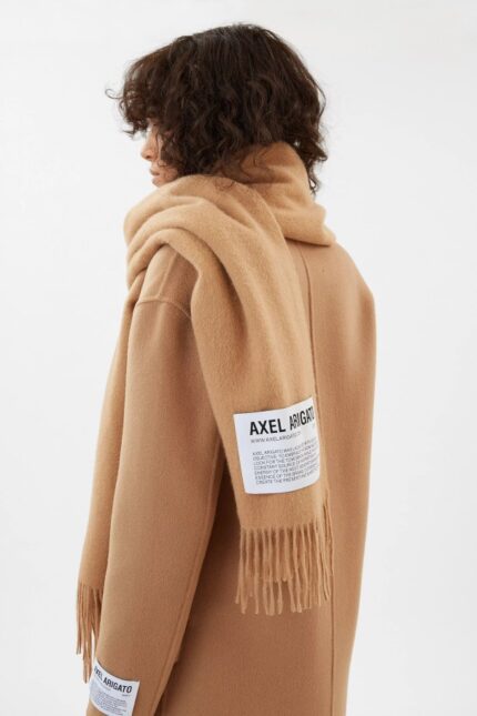 Axel Arigato Logo B Bel Skjerf Beige