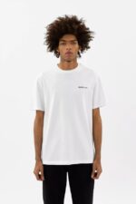 Axel Arigato Monogram T-skjorte Hvit
