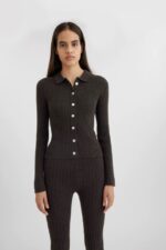 Axel Arigato Signatur Cardigan Brun