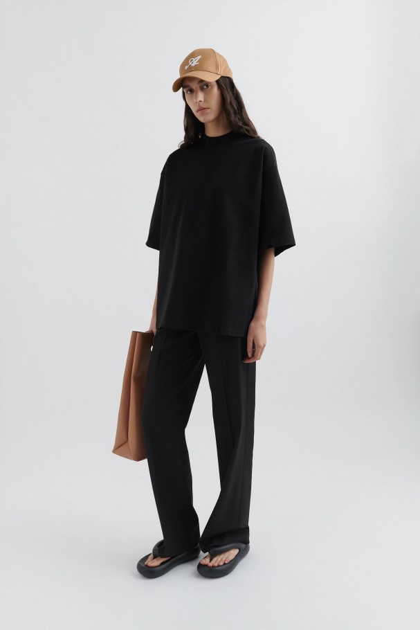 Axel Arigato Svart Formel Oversized T-skjorte - Bilde 4