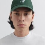 Axel Arigato Vasket Grønn Vasket Signaturhette