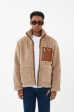 Glimmerjakke Beige Brun Axel Arigato