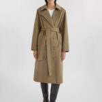 Globe Trenchcoat Axel Arigato Olivengrønn