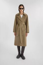 Globe Trenchcoat Axel Arigato Olivengrønn