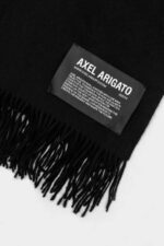 Logo B Bel Skjerf Svart Axel Arigato - Bilde 5