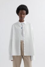 Nettverk Oversized Skjorte Hvit Axel Arigato