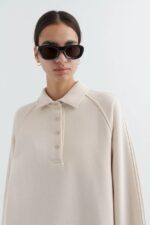 Søndag Polo Genser Blek Beige Axel Arigato - Bilde 4