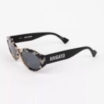 Tonia Cat-eye Solbriller Axel Arigato Beige Turtle Svart